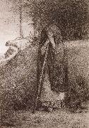 Shepherdess Jean Francois Millet